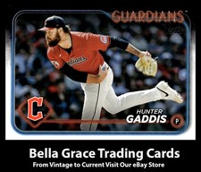 2024 Topps Update Hunter Gaddis #US211 Cleveland Guardians MLB Baseball