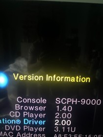 Ps2 Slim SCPH-90001 Console Only Black Tested & Cleaned