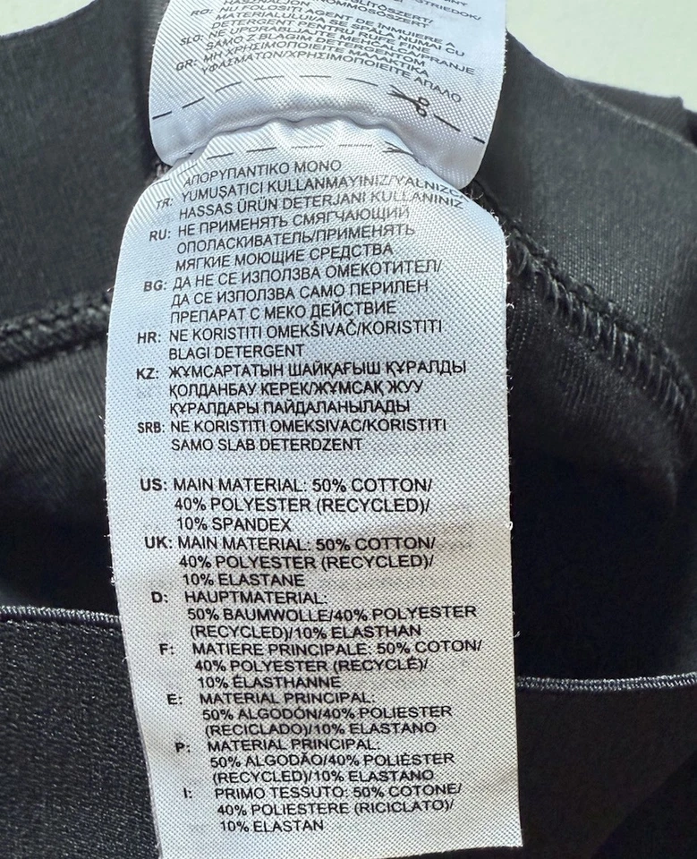 Adidas Mujer Negro Con Multicolor Floral Leggings Talla XL Foto 4 de 4