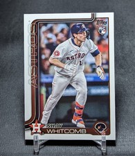Shay Whitcomb Rookie RC 2025 Topps Series 1 Baseball Card #87 Houston Astros