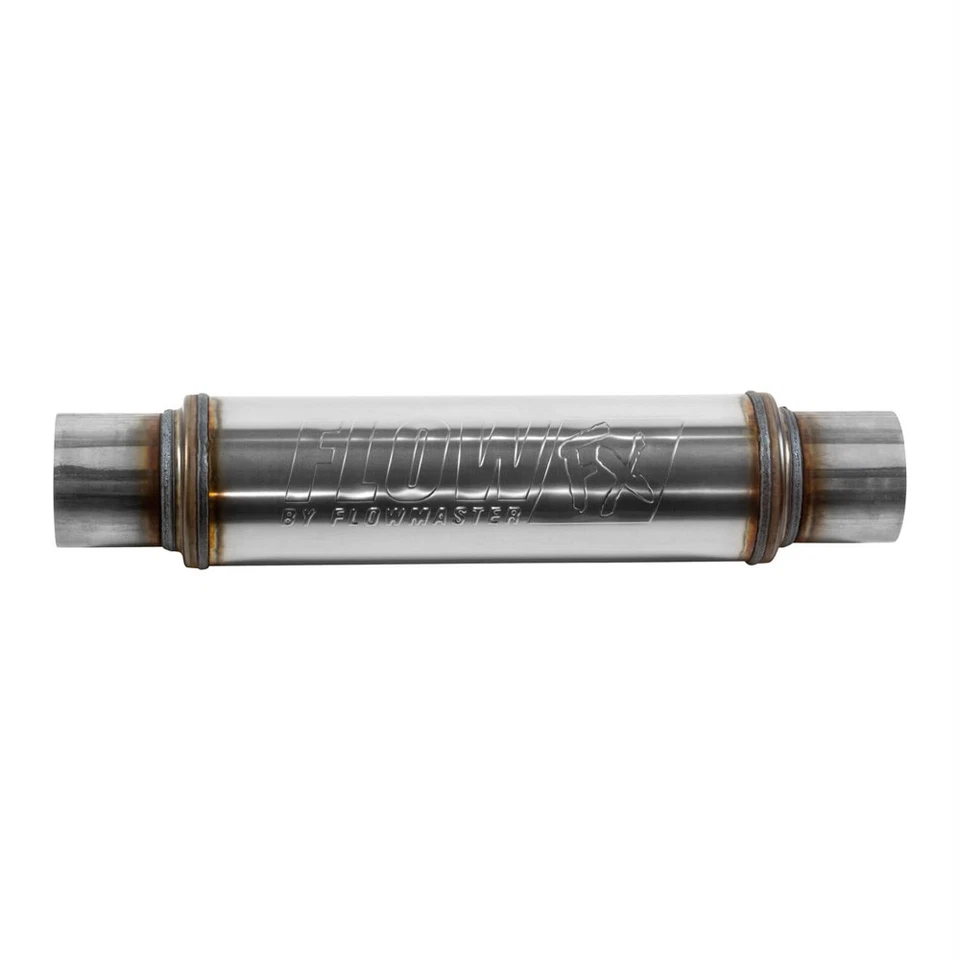 Flowmaster FLO71419 Round 20 in Long Stainless Muffler Universal Performance Par - Image 3 of 4