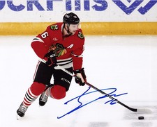 Jason Dickinson signed Chicago Blackhawks 8x10 photo autographed Hawks #1