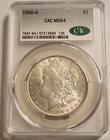 1900-O Morgan Silver Dollar CAC MS64 | Premium New Orleans Coin