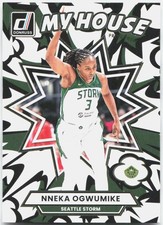 2025 Donruss WNBA #7 Nneka Ogwumike My House Press Proof Seattle Storm