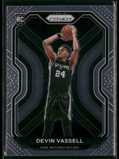 2020-21 Panini Prizm Devin Vassell #252 Rookie RC San Antonio Spurs
