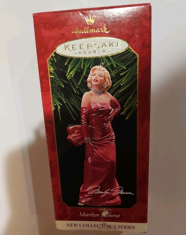 Marilyn Monroe - #1 First In Series - 1997 Hallmark Keepsake Christmas Ornament