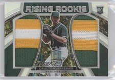 2021 Spectra Rising Rookie Materials Splatter Prizm 2/8 Daulton Jefferies b8h