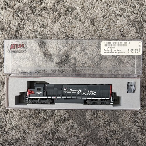 Decodificador Atlas escala N SD-50 Lenz equipado Southern Pacific #49364 #5513 | Condition: Used