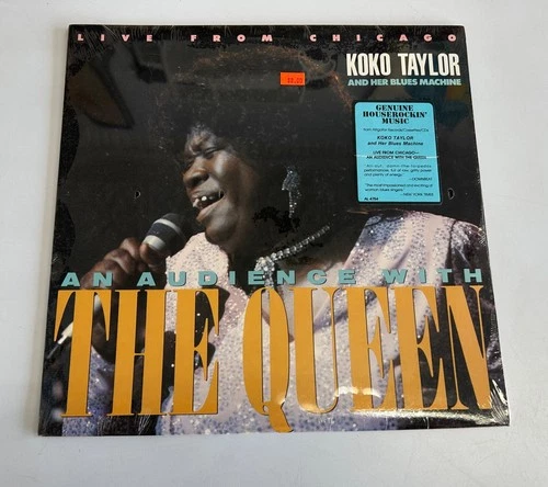 KOKO TAYLOR / AN AUDIENCE WITH THE QUEEN ~ 1987 Alligator 4754 - SEALED LP