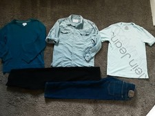 BOYS MIXED CLOTHES LOT NAME BRANDS SZ 10-12