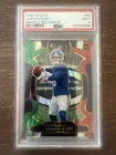 🔥2025 Select Football Jaxson Dart RC Concourse #93 Green/Red Shock PRIZM  PSA 9