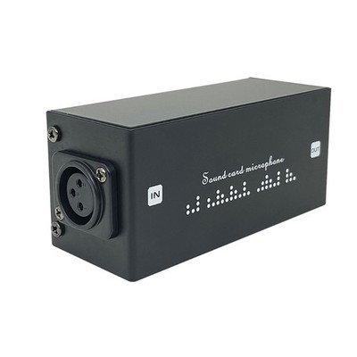 Dynamic Microphone Preamplifier Boost Sound with 28dB for Studio Recording