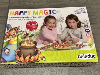 Beleduc happy magic Pilze Farben Kindergarten Spiel Wie NEU  Kinder