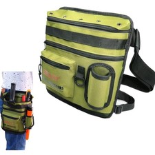 Spacious Grassgreen Finds Pouch for Metal Detecting - Waterproof Lightweight