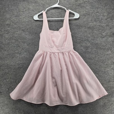 blue rain dress Womens XS Pink Fit & Flare Sundress Square Neck Smocked Strappy This charming mini dress effortlessly elevates your look—pair it with sandals for a fresh Amur Georgina Mini Dress In