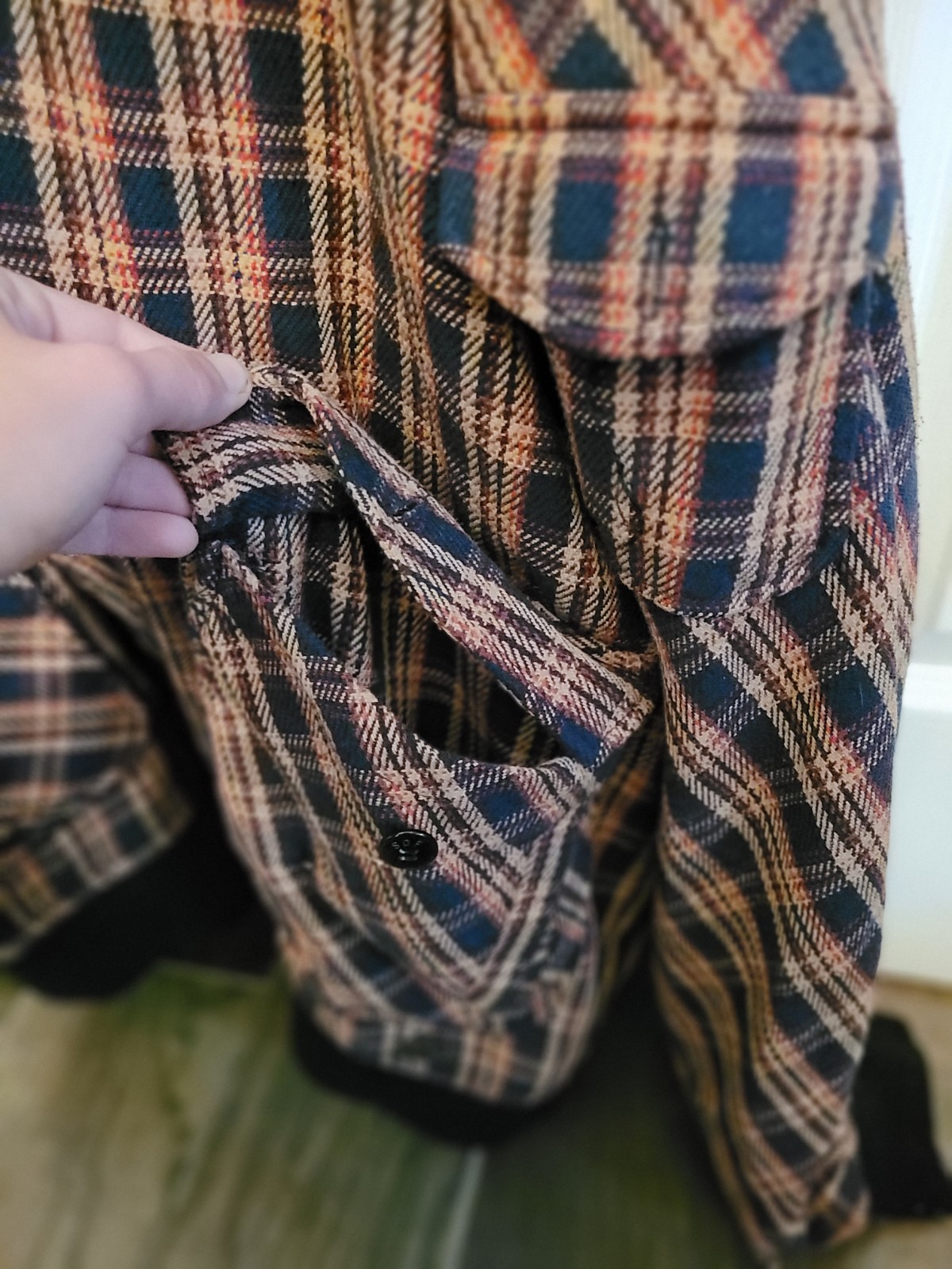 Patterned Jacket Good Quality Fabric Multi Pocket - image 3