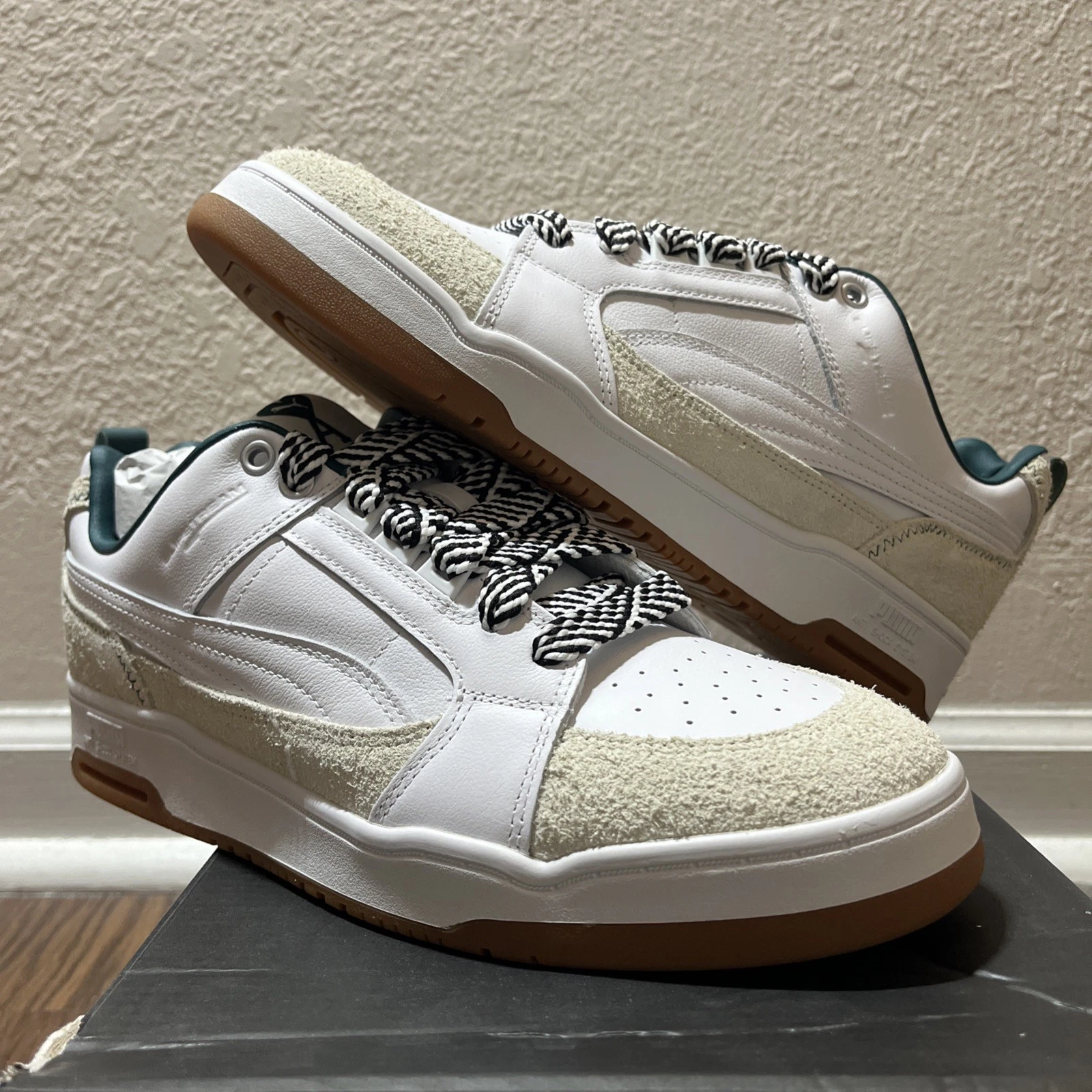 Taglia 10 5 Puma Ami X Slipstream Lo 2 stringate 387703 01