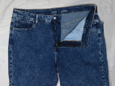 OLD NAVY WOMENS BLUE JEANS 18 REG O.G. STRAIGHT HIGH-RISE SECRET SMOOTH nwot