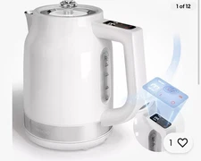 1.7L Electric Kettle Temperature Control & LED Display Auto Shut-Off Quick Boil