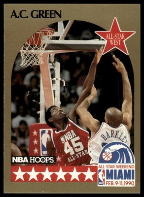1990-91 Hoops #17 A.C. Green