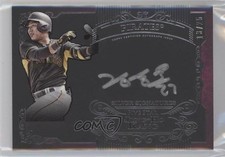 2015 Topps Five Star Silver Signatures Purple 13/25 Jung-Ho Kang Auto 0o9