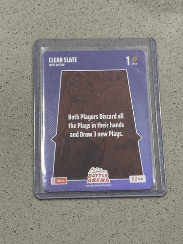 2026 Bo Jackson Battle Arena Clean Slate First Edition FOIL Bonus Play SP BPL-23