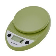Escali Primo Digital Food Scale 8.5 x 6 x 1.5 inches, Tarragon Green