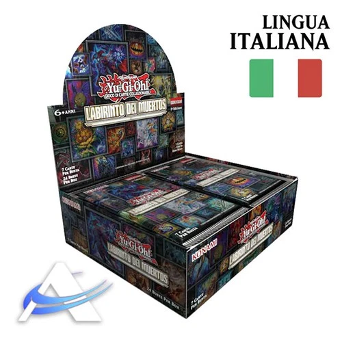 Box YUGIOH LABYRINTH OF THE DEAD Maze of the Dead MZMU ITALIAN