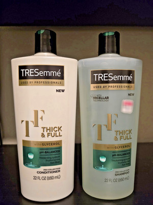 TreSemme Thick & Full Shampoo and Conditioner with Glycerol 22fl.oz./650ml