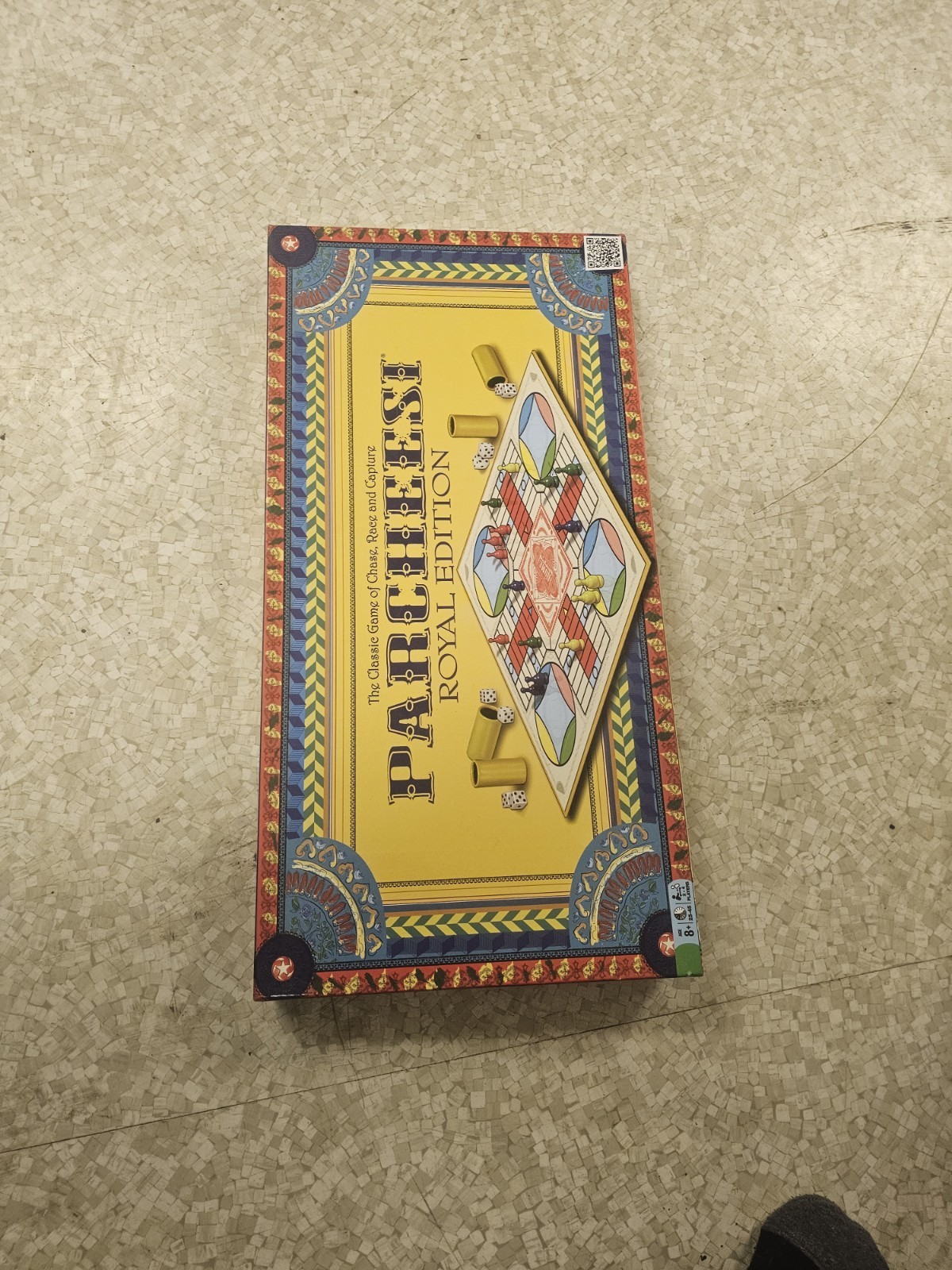 Winning Moves Parcheesi Royal Edition Brettspiel (6106).  Open Box