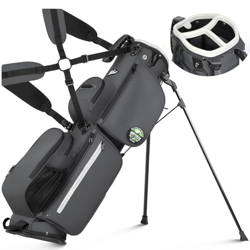 Lightweight Golf Accessory Bag – Mini Golf Stand Bag with 3-Way