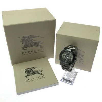 Burberry Herren Quarzuhr BU9381 Stahl Slim Classic aus Japan