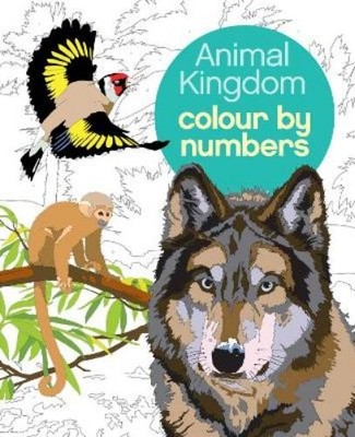Martin Sanders Arpad Olbey Animal Kingdom Colour by Numbers (Taschenbuch)