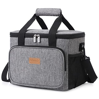 15L (24 Dosen) Isolierte Brotzeittasche, Kühltasche für