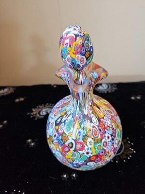 Gorgeous Millefiori Murano Fratelli Toso-Mid Century Modern MCM Art Glass