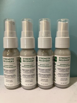 4 Biolage Strength Recovery Repairing Spray 1oz Damaged Hair (4oz Total) New