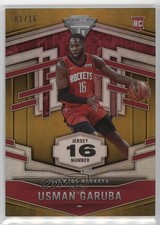 2021-22 Panini Chronicles Titanium Jersey Number 1/16 Usman Garuba #558 nd3