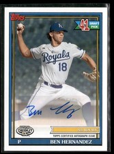 Ben Hernandez 2021 Topps Pro Debut Autographs #PD-178 AU