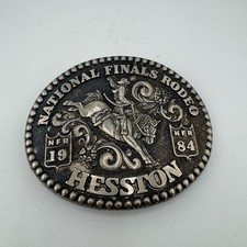 Hesston National Finals Rodeo Belt Buckle