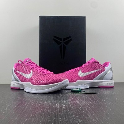 NEW NK DJ3596-600 Zoom Kobe 6 Protro Think Pink KAY YOW