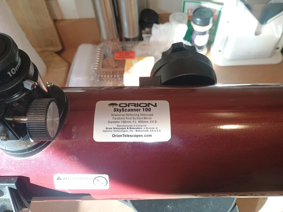 Orion SkyScanner 100 Reflector Telescope Astronomy - Image 3 of 4
