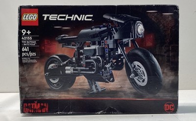 LEGO Technic THE BATMAN - BATCYCLE 42155 Building Set 641 Pcs New Sold As Is