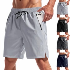 Men Luminous Sports Shorts Running Basketball Gym Beach Bottom Gift Trousers Gym
