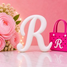 Bag Charms for Bogg Bag Accessories Decorative Insert Alphabet Lettering Bog Bag