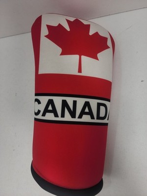 Limited Edition CANADA FLAG Driver Head Cover - Tour Quality Golf Club Cover