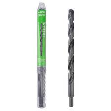 1 X 12 Inch Long Drill Bits High Speed Steel Black Oxide Drilling for Wood and M