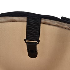 New 37.8L Collapsible Leaf Trash Can Reinforced Steel Spring Oxford Cloth