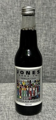 Jones Soda PEZ Vanilla Cola Bottle Collectible Bottle Rare HTF