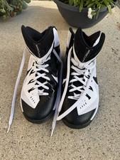 Zapatillas altas Nike Hyperdunk para hombre talla 11 blancas/negras