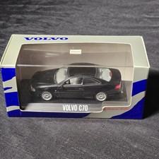 Minichamps Volvo C70 Coupe Black 1:43 Diecast Model Car Paul's Model Art Promo